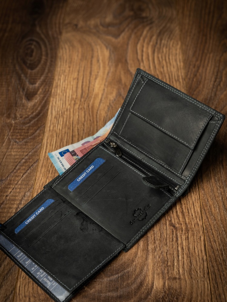 Гаманець чоловічий Buffalo Wild N4-B-MHU BLACK Гаманець чоловічий Buffalo Wild N4-B-MHU BLACK